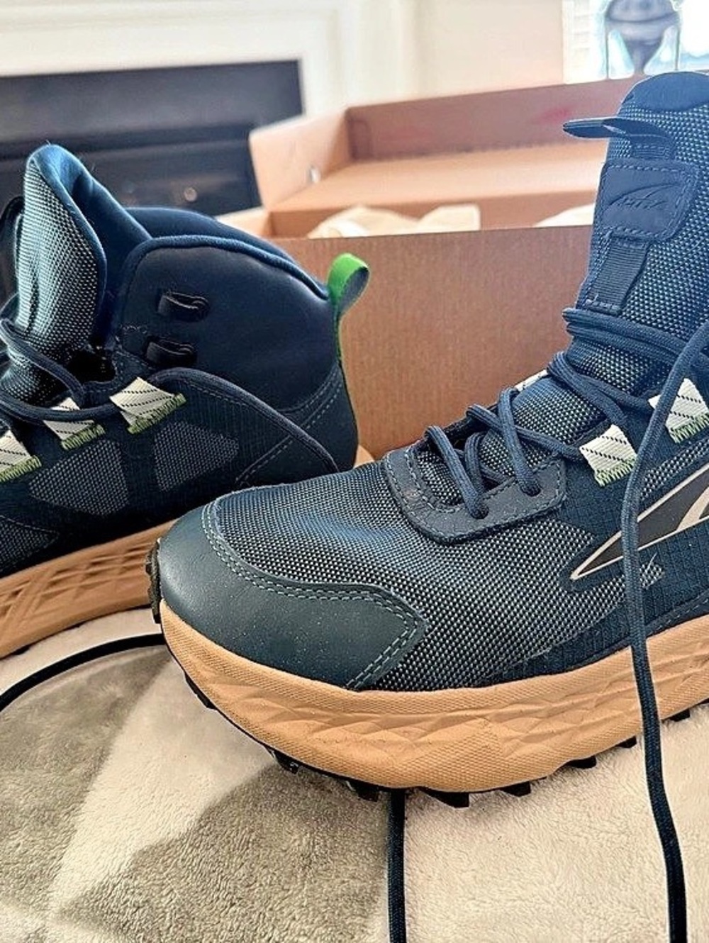 Altra Lone Peak Hiker 2 Women’s Blue & Brown Boots